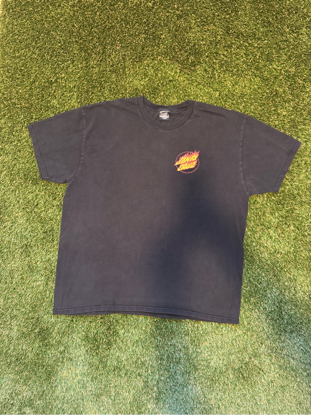 Men’s Santa Cruz Skateboards Black Tee